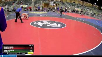 128 lbs Semis (4 Team) - Izaiah Reed, Hidden Valley vs Earl Oliver, Madras