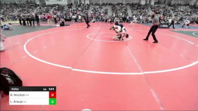 152 lbs Quarterfinal - Brent Nicolosi, MA vs LJ Araujo, ND