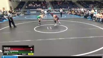 152 lbs Quarterfinals (8 Team) - Talen Thompson, Buford HS vs Alex Le, Lassiter H.S.