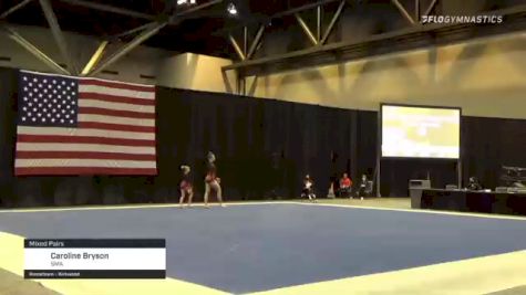 Caroline Bryson - Mixed Pairs, SMA - 2021 USA Gymnastics Championships