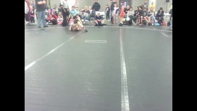 72 lbs Round 1 (8 Team) - Brady Sher, Florida Scorpions vs Liam Burgett, 84 Athletes