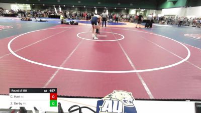 144 lbs Round Of 128 - Cayden Hart, SC vs Zach Gerby, NY