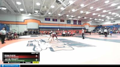 149 lbs Quarterfinal - Ryan Fleck, University Of Chicago vs Jacob Prunty, Concordia College (Moorhead)