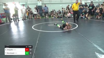 92 lbs Pools - Erick Delgado, Ares W.C. (MI) vs Theodore Morehead, Mineral Wells Bulldawgs