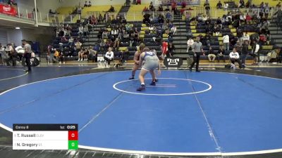 285 lbs Consy 8 - Tyson Russell, Cleveland-TN vs Nate Gregory, St. Edward-OH