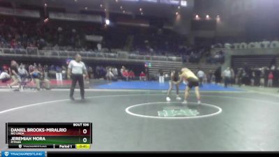 182 lbs Cons. Round 2 - Daniel Brooks-Miralrio, Rio Linda vs Jeremiah Mora, Pitman