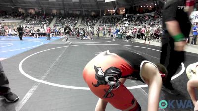 85 lbs Consi Of 16 #2 - Derek Orth, Sperry Wrestling Club vs Buck Scrivner, Anadarko