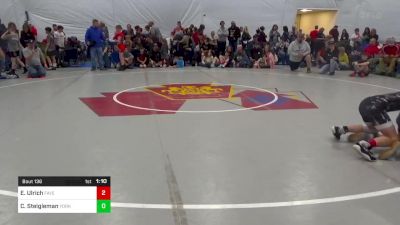 105 lbs Round Of 16 - Evan Ulrich, Fayetteville vs Caleb Steigleman, York