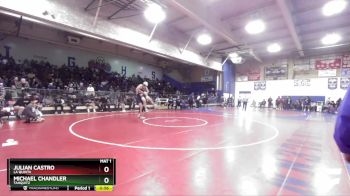 175 lbs Cons. Round 2 - Michael Chandler, Tahquitz vs Julian Castro, La Quinta