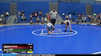 130 lbs Round 1 (4 Team) - Ellis Jones, Falcon WC vs Weston Collins, Garrett