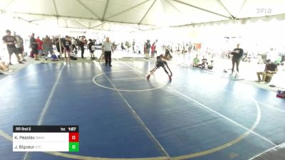 95 lbs Rr Rnd 2 - Karver Peasley, Omak Wrecking Crew Wrestling vs Julian Bigueur, Ctc