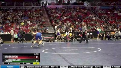 1A-152 lbs Semifinal - Kellen Smith, West Hancock, Britt vs Maddox Nelson, Underwood