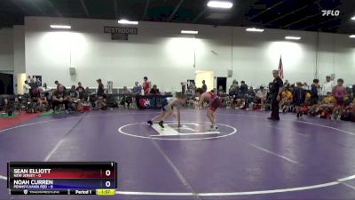 106 lbs 4th Wrestleback (16 Team) - Sean Elliott, New Jersey vs Noah Curren, Pennsylvania Red