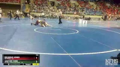 170 lbs Quarterfinals (8 Team) - Sawyer Carr, E1-West Fargo Sheyenne vs DeJarius Jones, W4-Minot