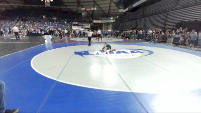 63 lbs Cons. Semi - Nathan Kibe, Port Angeles Wrestling Club vs Jacobey Lamothe, White River Hornets Wrestling Club