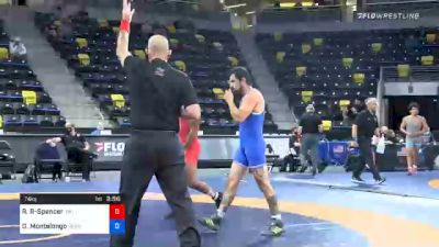 74 kg Prelims - Renaldo Rodriguez-Spencer, Viking Wrestling Club (IA) vs Dylan Montelongo, Denver Wrestling Club