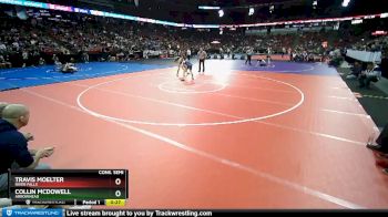 D1-126 lbs Cons. Semi - Collin McDowell, Arrowhead vs Travis Moelter, River Falls