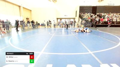 180 lbs Rr Rnd 3 - Maddison Miller, Honesdale vs Aryana Osorio, Notorious Wrestling Club