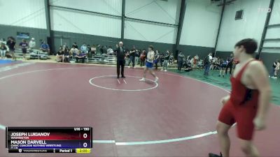 190 lbs Round 4 - Joseph Lukianov, Washington vs Mason Darvell, CNWC Concede Nothing Wrestling Club