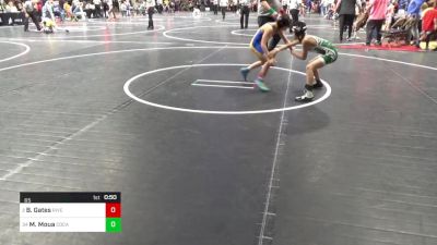 65 lbs Round Of 32 - Bryce Gates, River Valley vs Max Moua, Cocalico