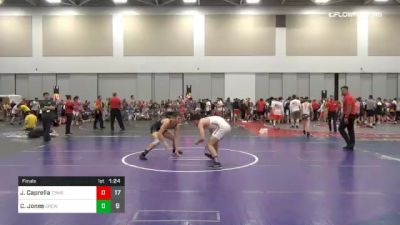 152 lbs Final - Joey Caprella, T3 Wrestling Black vs Chris Jones, The Crew