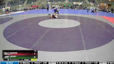 122 lbs Round 2 (4 Team) - Billy Jackson, Redmond vs Jaret Hickey, Crater