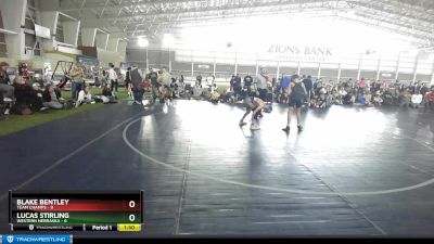 97 lbs Round 1 (4 Team) - Lucas Stirling, Western Nebraska vs Blake Bentley, Team Champs