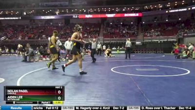 3A-285 lbs Cons. Round 3 - Aiden Lee, Bettendorf vs Nolan Pagel, Carlisle