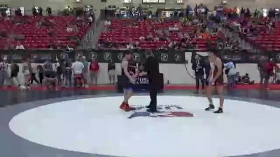 62 kg Rnd Of 16 - Quinten Cassiday, Michigan vs Asher Bacon, X-Calibur Athletics Wrestling Club