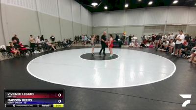 145 lbs Round 5 (6 Team) - Vivienne Legato, Ohio vs Madison Reems, North Dakota