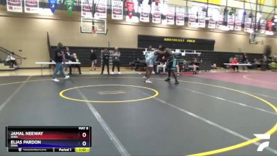 285 lbs Round 2 - Jamal Neeway, Iowa vs Elias Pardon, Iowa