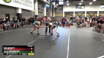 136 lbs Round 1 (6 Team) - Zoe Bennett, SOTM Pink vs Ellie Brennerman, Valkyrie Of Goldfinch