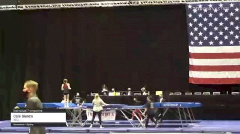 Cole Bianca - Individual Trampoline, WCC - 2021 USA Gymnastics Championships