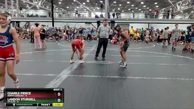 80 lbs Round 1 (6 Team) - Charile Pierce, North Carolina vs Landon Sturgell, CP Elite