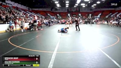 130 lbs Cons. Round 6 - Kolten Barker, Louisville WC vs Spencer Reep, TNWA