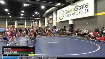 112 lbs Round 4 (6 Team) - Kailee Spencer, NW Iowa Angry Alpacas vs Eva Diaz, Grand View