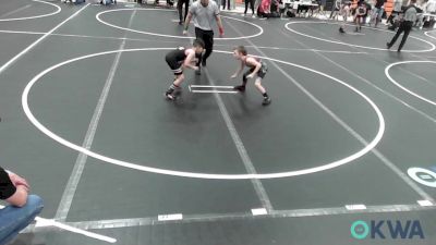 70 lbs Consi Of 4 - Cooper Keys, Wagoner Takedown Club vs Brooks Gallier, Verdigris Youth Wrestling