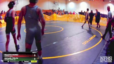 138 lbs Quarterfinal - Felicito Nunez, Shadow Hills vs Michael Folch, Calvary Chapel SA