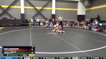 100 lbs Round 3 (4 Team) - Adela Didovic, MN Storm 2 vs Macy Rasmussen, FEWTeamIA Coral