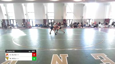 125 lbs Round Of 16 - Anthony Burke, Virginia Military Institute vs Mason Mills, West Virginia