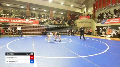 101 lbs Round Of 16 - Devyn Gomez, Life (Ga.) vs Esther Walker, Midland University (Neb.)