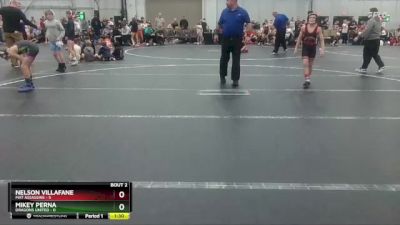 76 lbs Semis (4 Team) - Mikey Perna, Dragons United vs Nelson Villafane, Mat Assassins