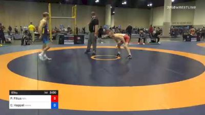 65 kg Prelims - Parker Filius, Boilermaker RTC vs Carter Happel, Hawkeye Wrestling Club