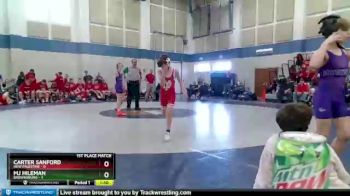 80 lbs Placement (4 Team) - Nicholas Doty, Brownsburg vs Jackson Lavin, New Palestine