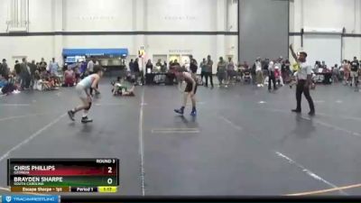 86 lbs Round 3 - Brayden Sharpe, South Carolina vs Chris Phillips, Georgia