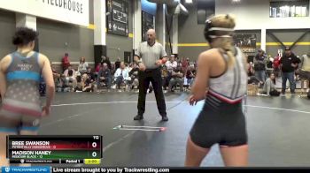 112 lbs Placement (4 Team) - Bree Swanson, Potentially Dangerous vs Madison Haney, Missouri Black