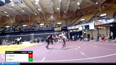 184 lbs Cons. Semi - Trevor Dopps, Oklahoma State vs Jacari Deal, Nebraska-Kearney