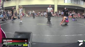 130 lbs Finals (2 Team) - Jason Shuey, Brawlers vs King Orvosh, Dogtown