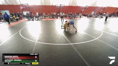 182 lbs Cons. Semi - Samson Smith, Antigo Wrestling Club vs Anthony Aranda, Wisconsin