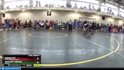 138 lbs Cons. Round 4 - Anthony Hinton, Indiana vs Logan Ott, Avon Wrestling Club